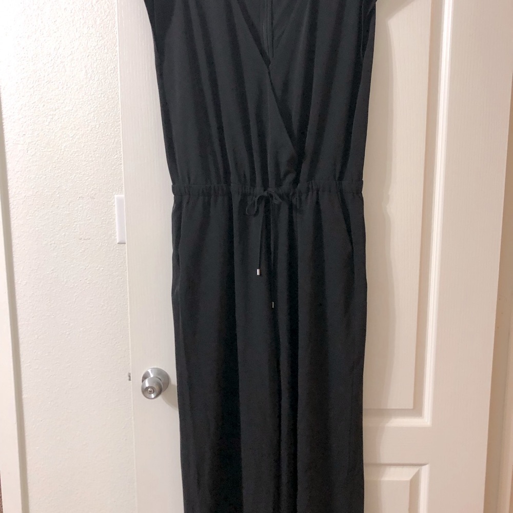Ann Taylor Factory Black Jumpsuit Size XL
